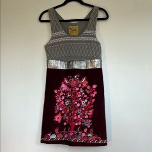 Gorgeous EUC multi media Free People dress